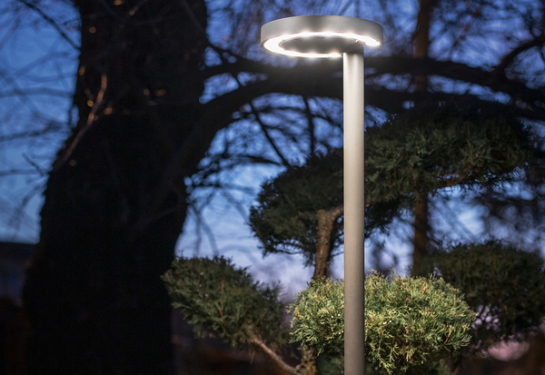 Słupek latarnia ogrodowa POLE LED grafitowy 220cm