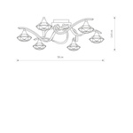 Lampa sufitoaTESALLI VI plafon 13cm