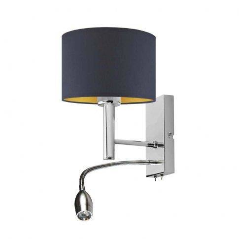 Kinkiet FLORYDA GOLD z panelem LED