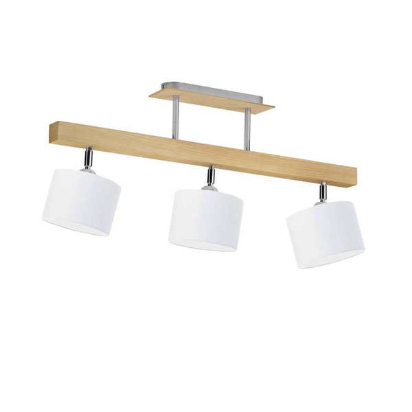 Lampa sufitowa do pokoju dziewczynki różowe abażury Hollywood