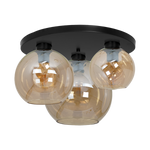 Nowoczesna lampa sufitowa plafon SOFIA AMBER MLP6588