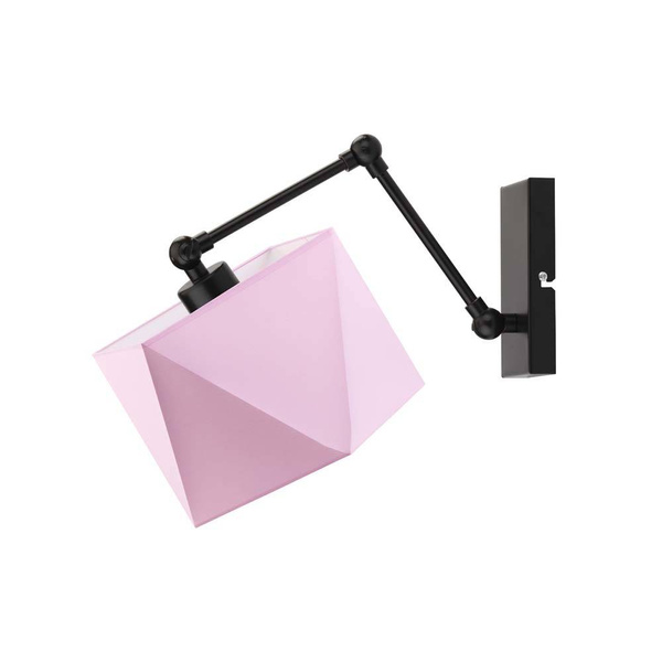 Lampa ścienna do pokoju dziecka miętowa na przegubie Bajkowy Diamencik