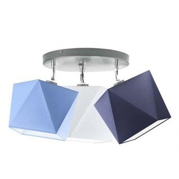 Lampa sufitowa do pokoju chłopca i dziewczynki Tęczowy Diamencik