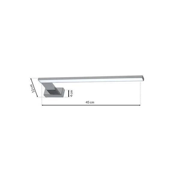 Kinkiet chrom SHINE lewy 45cm LH