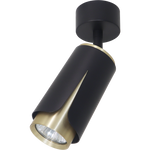 FLOWER BLACK GOLD SPOT 1xGU10