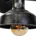 Kinkiet FARO BLACK / WOOD 1xE27 60W MLP6241