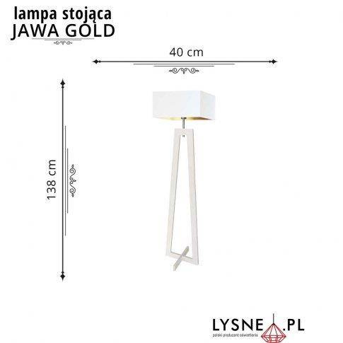 Lampa podłogowa JAWA GOLD