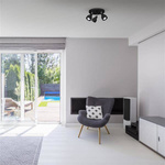 Lampa sufitowa PIK BLACK 3xE27 MLP9687