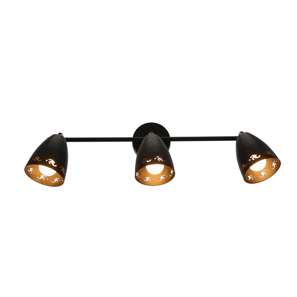 Lampa sufitowa 3xE14 70cm COTY 93-67173 LISTWA CZARNY