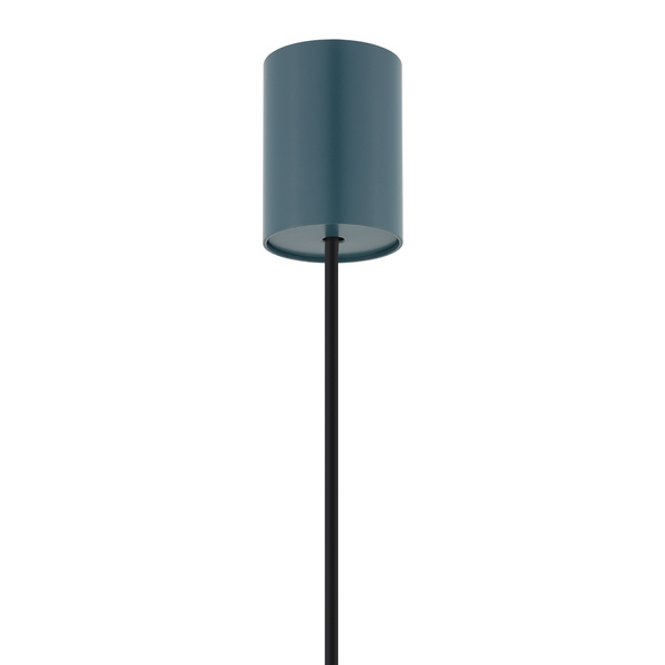 Loftowa lampa aluminiowa wisząca GU10 35W ZENITH L GU10 wys. 130cm | zielony