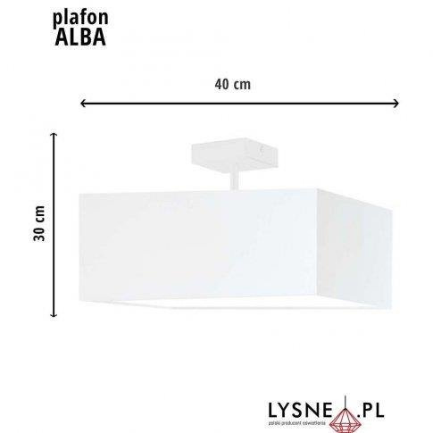 Lampa do pokoju dziecięcego ALBA, 3xE27