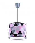 Lampa do pokoju dziecka z kolorowym z abażurem 