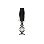 Druciana lampa stołowa AVEIRO Black wys.78cm