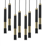 Lampa wisząca DALLAS GOLD 8xGU10 MLP6551