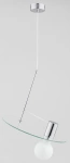 Lampa wisząca ALFA CH 01 CHROM 1xE27 35cm | 60740