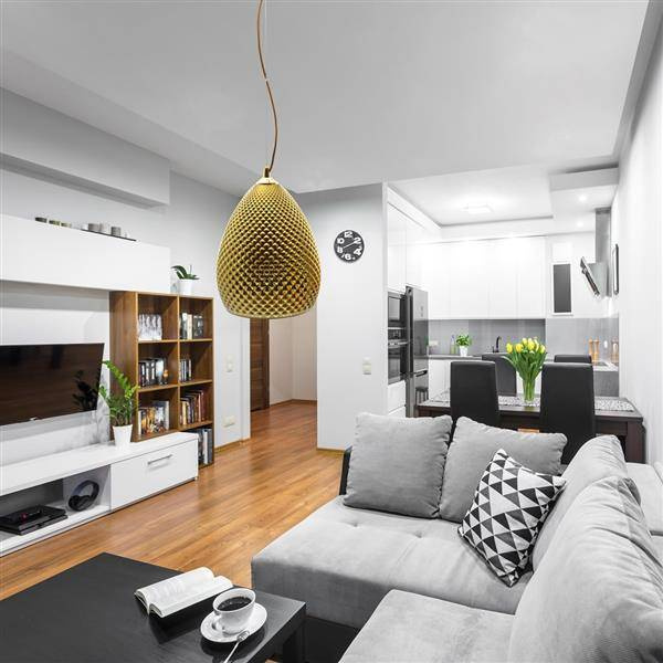 Nowoczesna lampa wisząca FIJI złoty ML5548