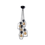 Lampa vintage FIORD V zwis retro 9665