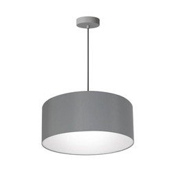 NOWOCZESNA LAMPA WISZĄCA BARI GREY 3xE27 MLP4688