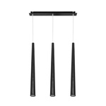 Lampa nad wyspę QUEBECK black III 5406