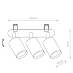 Lampa EYE FIT WHITE III