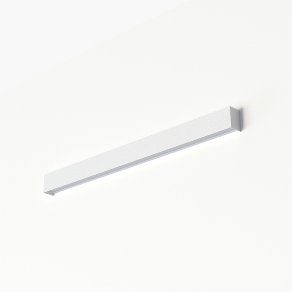 Kinkiet STRAIGHT WALL LED WHITE M 92cm T8 16W | biały