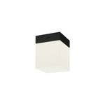Lampa sufitowa lub kinkiet do łazienki SIS IP44 G9 10cm | czarny