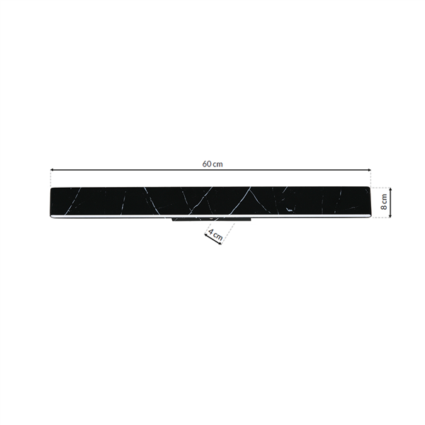 kinkiet PIERCE BLACK 24W LED ML6472