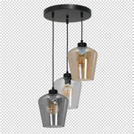 Nowoczesna lampa wisząca koło SANTIAGO MIX MLP6614