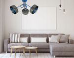 Lampa do pokoju młodzieżowego Edison Koszyk Loft