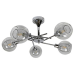 Lampa sufitowa wisząca żyrandol chromowy Ozzo Candellux 35-72252