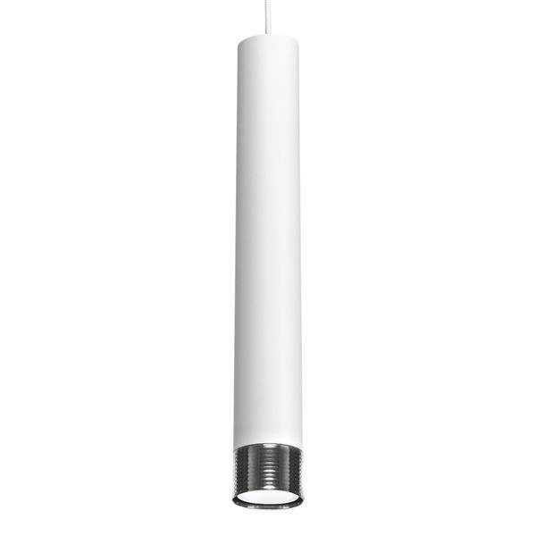 Nowoczesna lampa wisząca DANI WHITE/CHROME 1xGU10 MLP6227