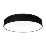 Plafon lampa sufitowa nowoczesna OHIO 32W czarny śr. 60cm