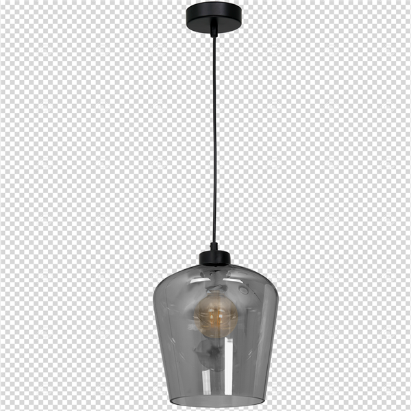Nowoczesna lampa wisząca SANTIAGO SMOKED MLP6606