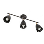 Lampa sufitowa 3xE14 70cm COTY 93-67173 LISTWA CZARNY