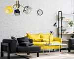 Lampa do pokoju dziecięcego Edison Koszyk Kwadrat 3
