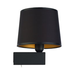 Kinkiet do sypialni CHILLIN I czarny