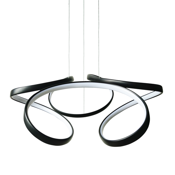 Lampa wisząca CRAFT, ML8835, czarna, 46W LED, barwa neutralna 4000K
