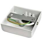 Nowoczesny kinkiet spot VIDAR WHITE/CHROME 1xGU10 MLP6281