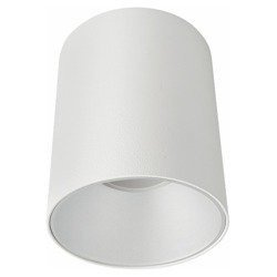 Spot sufitowy designerski tuba EYE TONE biały śr. 8,9cm