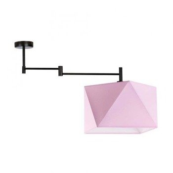 Lampa do pokoju dziewczynki różowa HARBIN