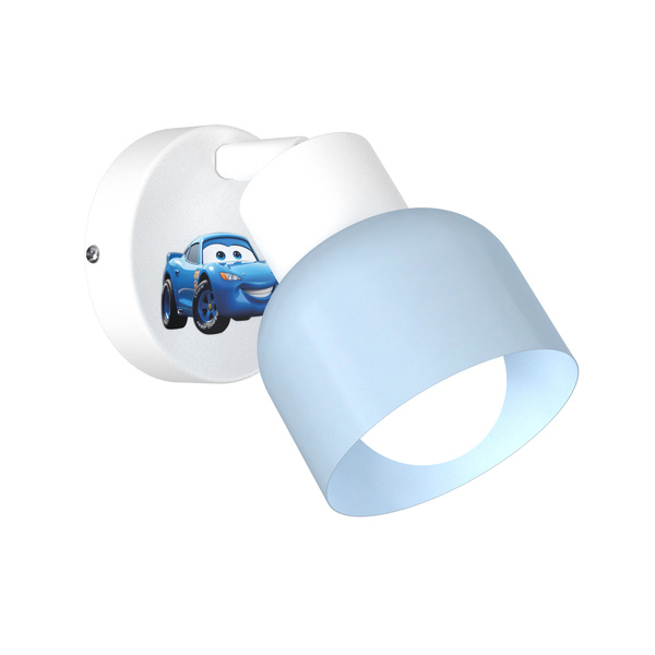 Lampa ścienna kinkiet do pokoju chłopca Autka 1xE27