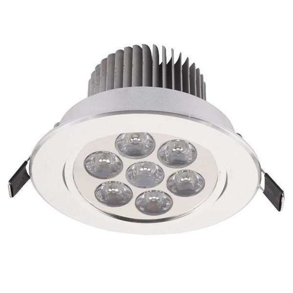 Oczko DOWNLIGHT LED SILVER 7W srebrny 4000K