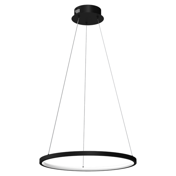 Lampa wisząca ROTONDA, czarna, 27W LED, barwa neutralna 4000K, ML7939