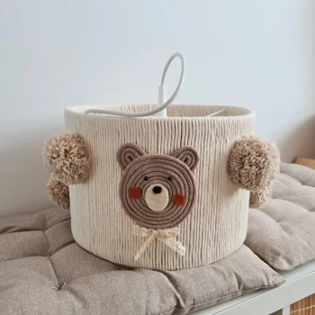 Lampa wisząca do pokoju dziecięcego w stylu Boho Miś Teddy