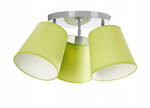 Lampa do pokoju dziecka szara Stożki 3