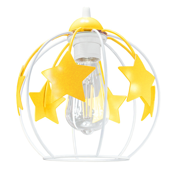 Lampa sufitowa do pokoju dziecka kolorowa Gwiazdki Kule 3xE27