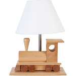 Lampka nocna dziecięca lokomotywa naturalna 
