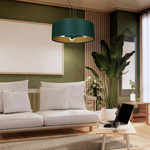 Lampa wisząca VERDE, MLP7879, 50 cm, zielony/złoty, 3x60W E27