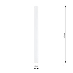 TECNO 1XXL WHITE oprawa oświetleniowa