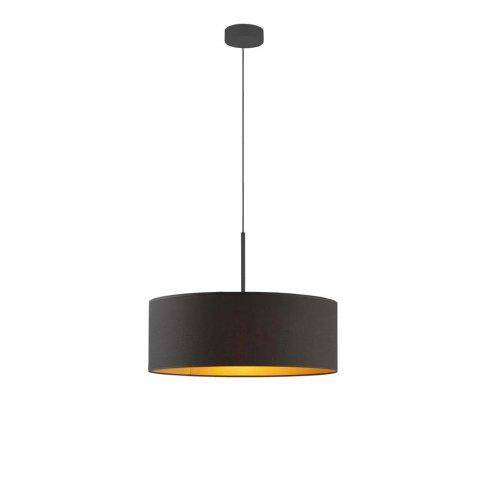 Żyrandol wiszący Cylinder fi - 50 cm GOLD